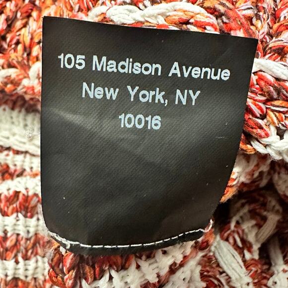 Derek Lam Orange Cream Boho Chic Crochet Resort Sleeveless Mermaid Sweater Dress - Picture 12 of 12